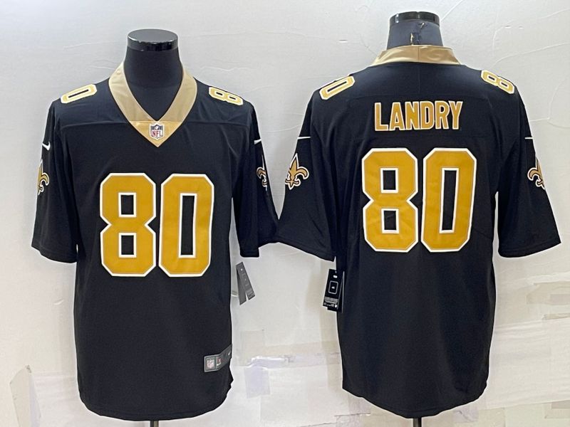 Men New Orleans Saints #80 Landry Black 2022 Nike Limited Vapor Untouchable NFL Jersey